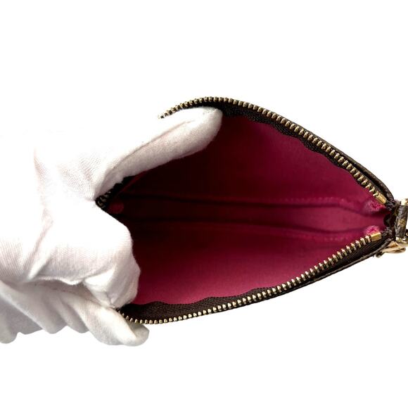 COPY - Louis Vuitton Monogram Christmas Bears Mini Accessories Pochette Bag - Picture 4 of 12